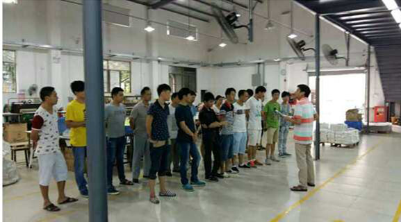 2015年6月1日—至今东莞市颖生实业有限公司推行全面管理升级