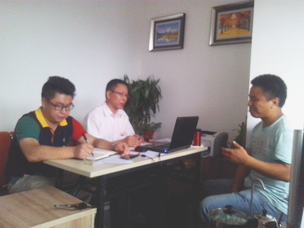 蓝狮注册咨询项目组老师在调研