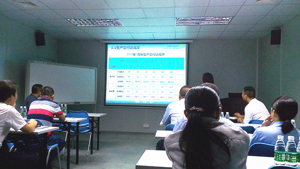 蓝狮注册咨询专家老师主导召开天行健产销协调会