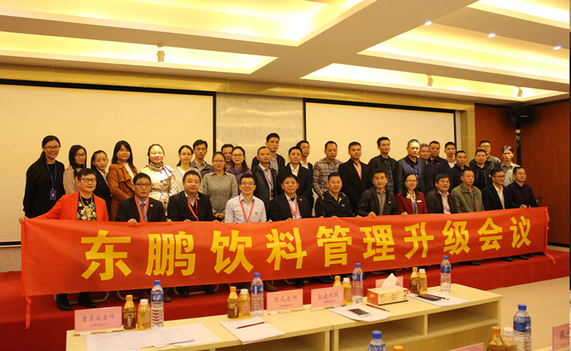 热烈祝贺2016年12月东鹏饮料集团与蓝狮注册咨询合作开工