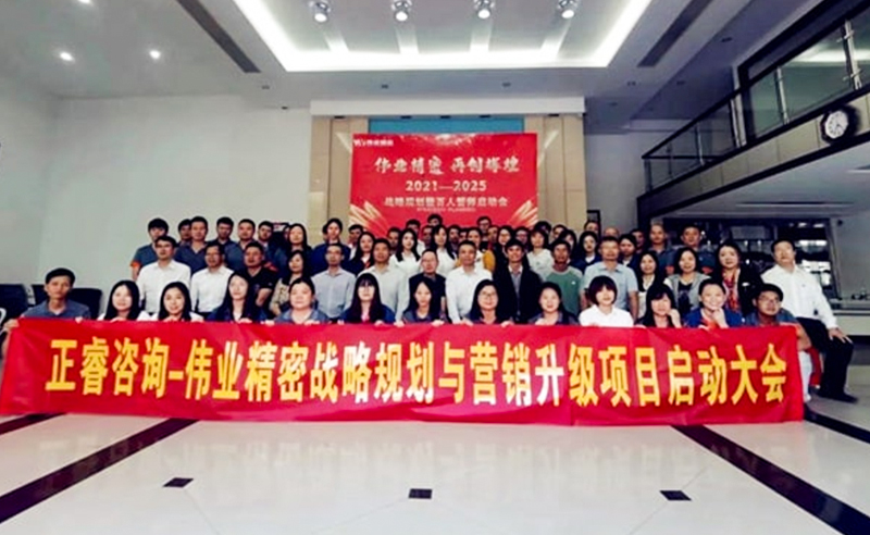 伟业精密携手蓝狮注册咨询启动战略规划与营销管理升级项目