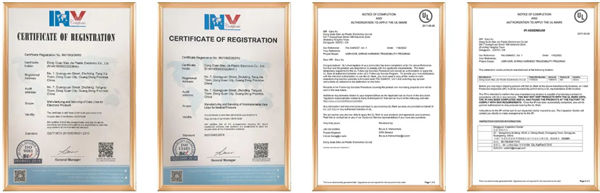 东莞市茂佳塑胶电子有限公司荣誉证书